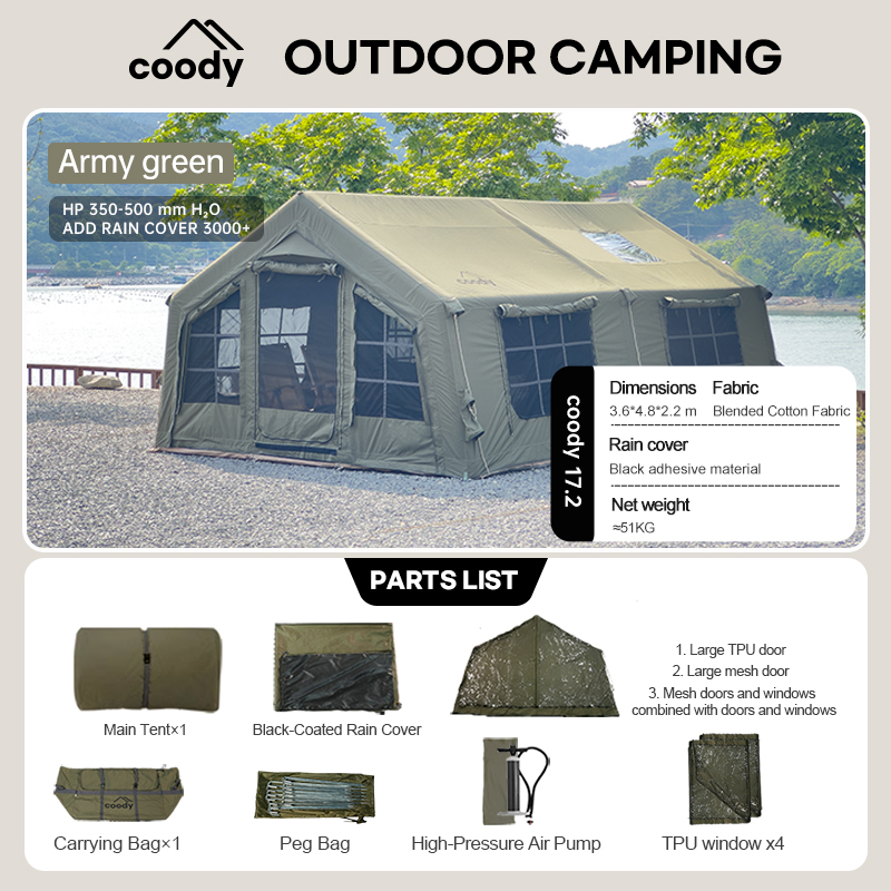17.2 Pro tent complete package contents